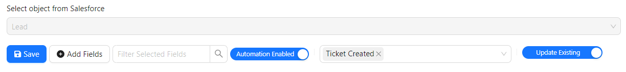 Salesforce HelpDesk automation field mapping