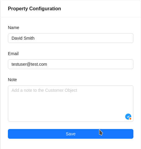 Visitor Data Editor